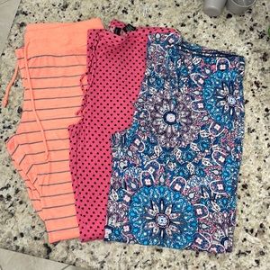 Medium lounge/ pajama pants lot